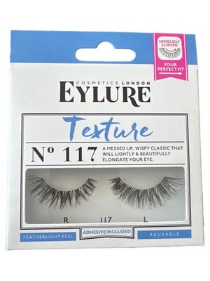 Eylure Künstliche Wimpern Texture N° 117 Damen Schwarz Feminin
