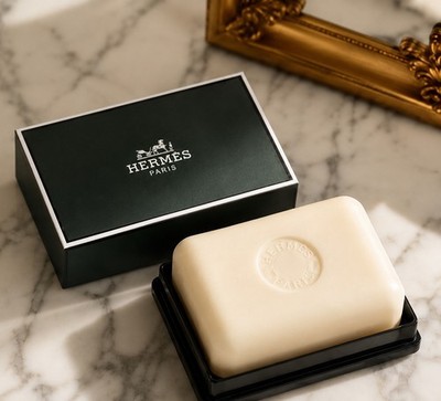 Hermès Eau d Orange Verte Perfumed Soap 50g Luxury French Bath Soap NEW