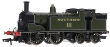 R2625 Hornby OO Gauge Class M7 0-4-4T 111 - Coal, DCC (Pre-Owned)