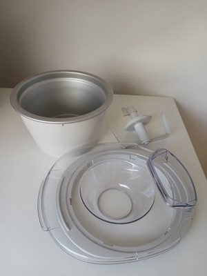 Kenwood Eisbereiter KAX71.000WH/Eismaschine/Zubehör 