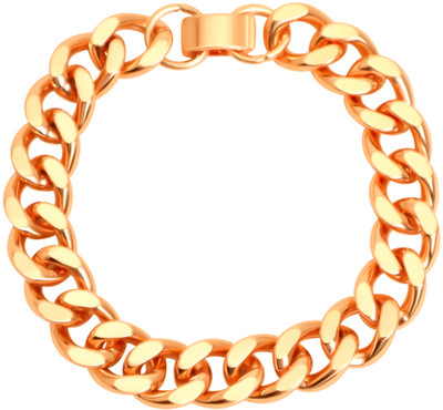 Solid Pure Copper Cuban Link Chain Bracelet Men Arthritis Pain Relief Wide Rider