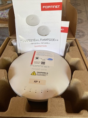 Fortinet Fortiap FAP-221E-+ 802.11ac 1.14 Gbit/s Wireless Access Point and Mount