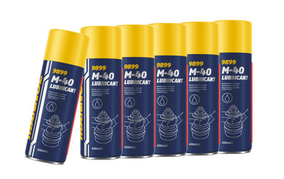 6x 450 ml Mannol Rostlöser M-40 Kriech (9899) Multifunktions Öl Spray