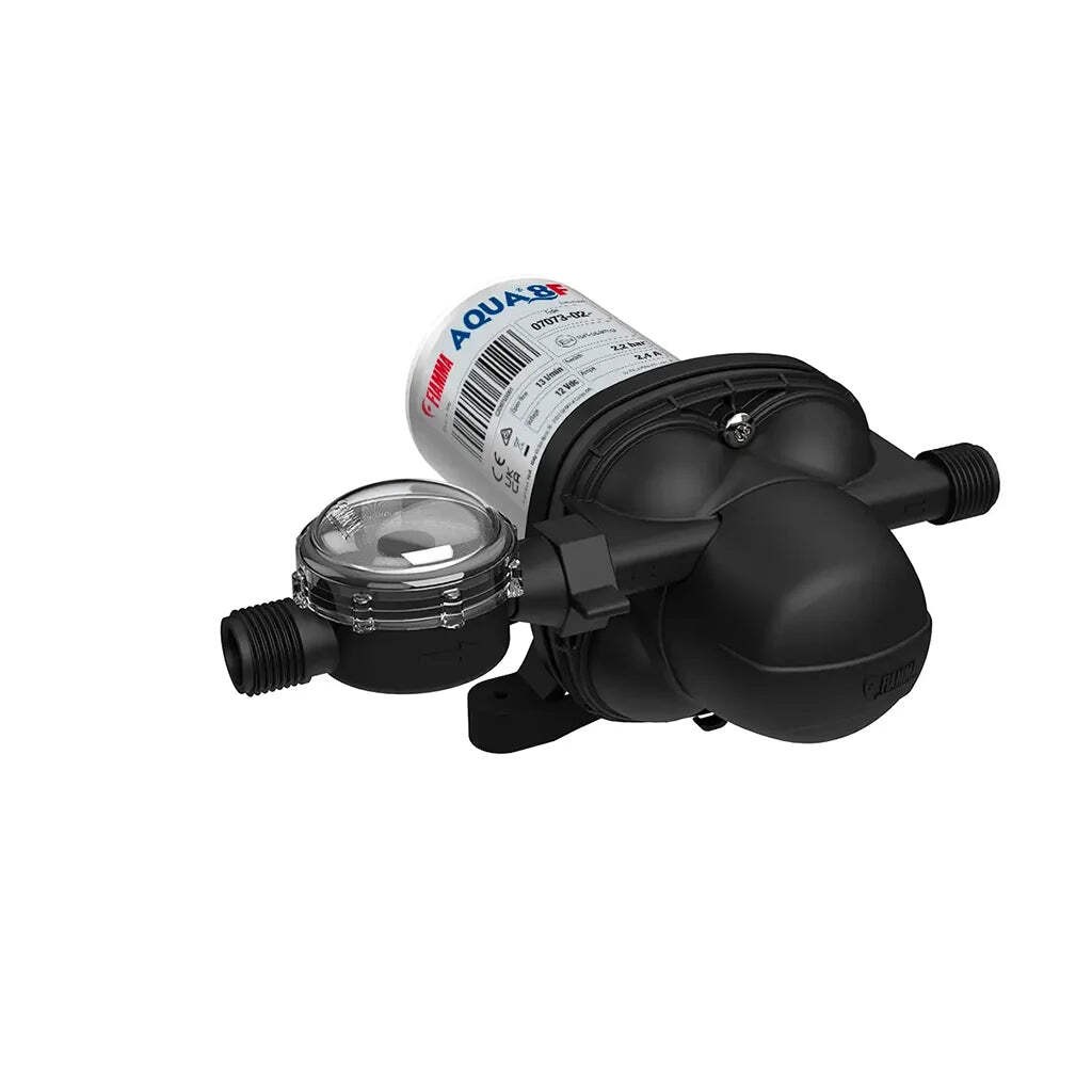 Fiamma Motorhome Aqua 8F 12V - 13L/min 4-Chamber Water Pump - 07073-02- - Image 4