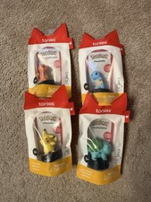 NEW. Complete Set of Pokemon Tonies. Pikachu / Charmander / Squirtle / Bulbasaur