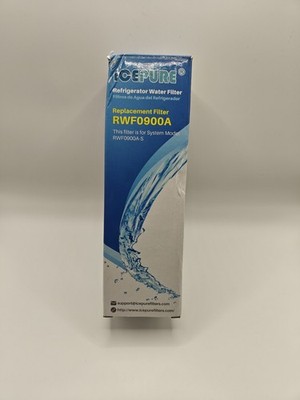 IcePure RWF0900A Refrigerator Water Filter - System Model RFW0900A-S. NSF Cert.