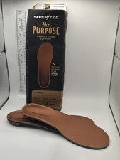 Superfeet COPPER Comfort Insoles Size D Men 7.5-9 Women 8.5-10 Low Arch