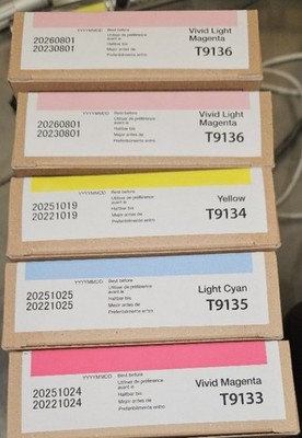Epson T9137, T9135, T9136, T9134, T9133 Epson SureColor SC-P5000  200ml OVP