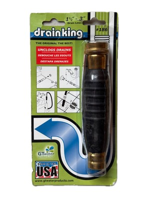 #ad #ad G.T. Water Products 186 Drain King Unclog Hose Attachment $14.50