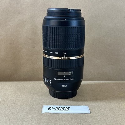 Tamron SP 70-300mm f/4-5.6 Di VC USD Lens Canon EF Mount Tested Working