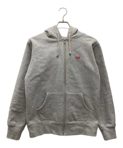 Sweat à capuche zippé S Supreme petite boîte logo