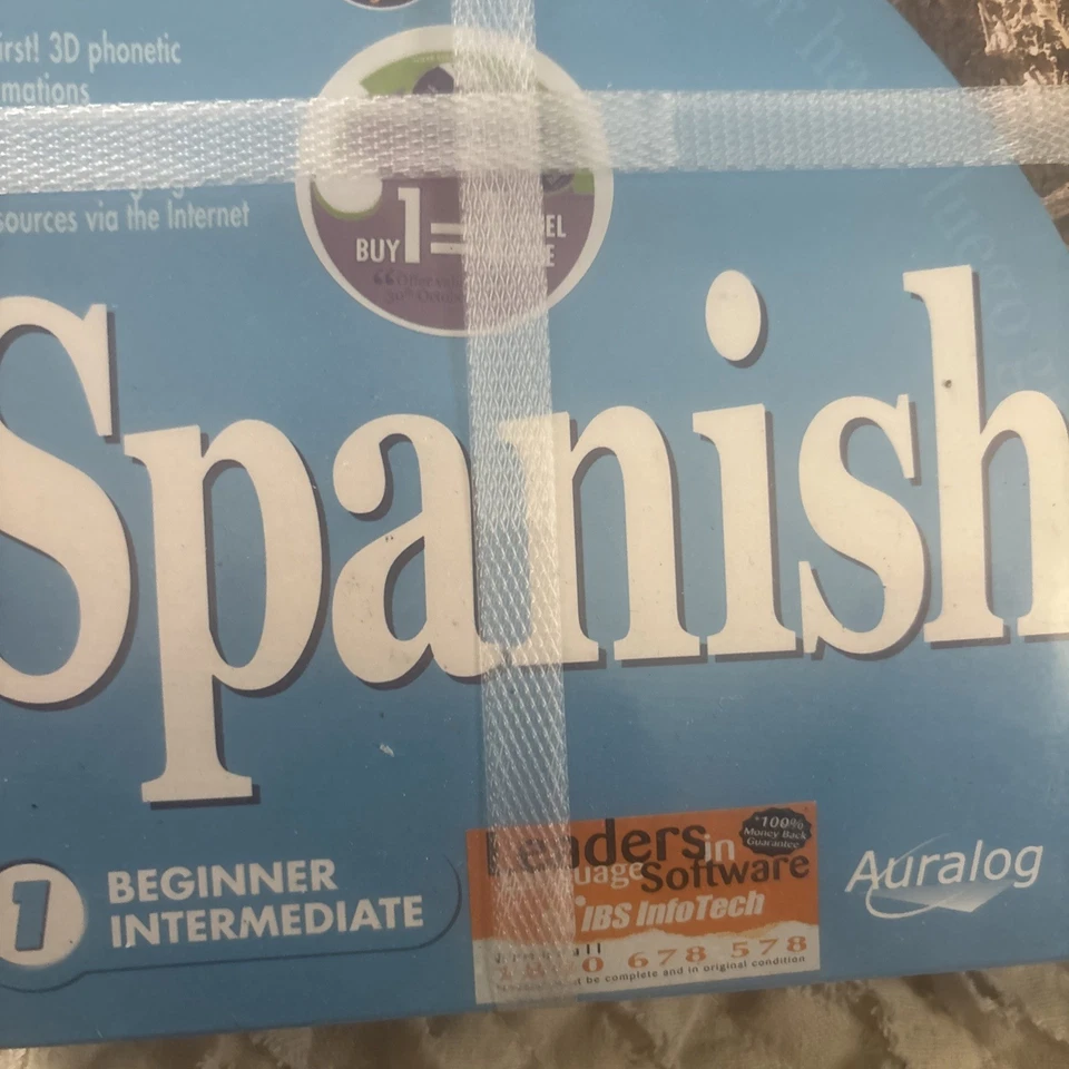 Learn Spanish PC CD-ROM Language Learning Auralog Talk to Me Series Brand New - Image 4 of 4