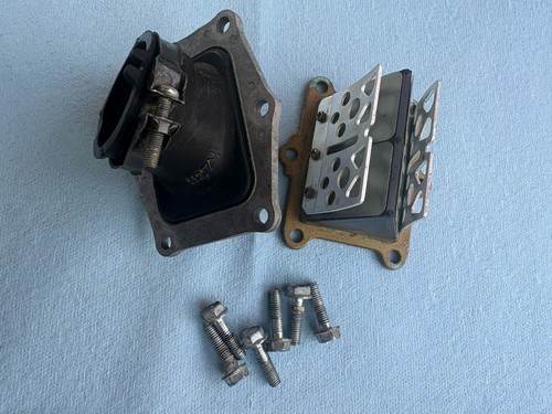 Honda Cr250r Cr250 1990 90 Reed Cage Reeds Intake Manifold Boot Carb Mount