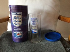 Pepsi and England glass
