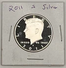 2011-S Kennedy Half Dollar Proof 90% Silver DCAM