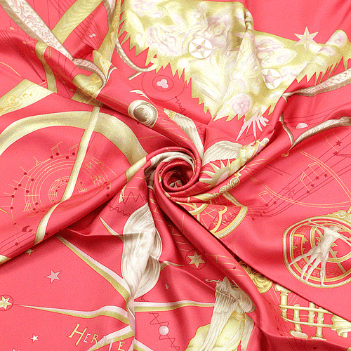 NWT Hermes Scarf QUINTESSENCE 90cm Silk Carre Foulard ZOE PAUWELS - Picture 2 of 7