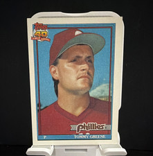 1991 Topps 40 Years - Tommy Greene #486 Philadelphia Phillies Baseball