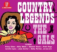 Country Legends Gal - Various - Cd - G4Z