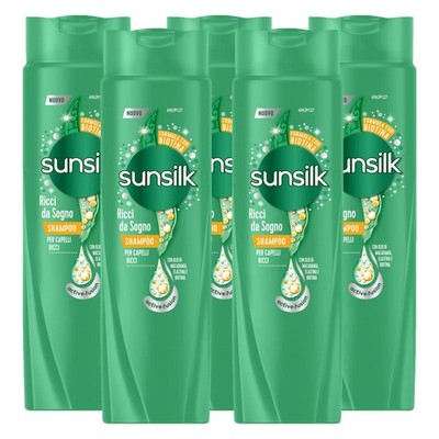 Sunsilk Traumlocken Shampoo Anti-Frizz 5x250ml