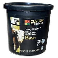 Beef Base by Custom Culinary | 1 Pound Tub