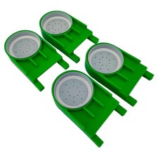 Upgraded 4 Pack Bee Feeders for Hives Mason Jar Lids Bee Entrance Feeders for...