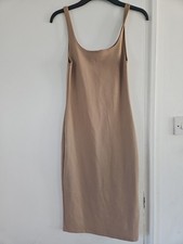 Beautiful  Zara Camel Body Cone Dress. Size Medium. Brand New.