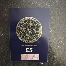 2018, GB &pound;5 Change Checker Five Pounds BUNC