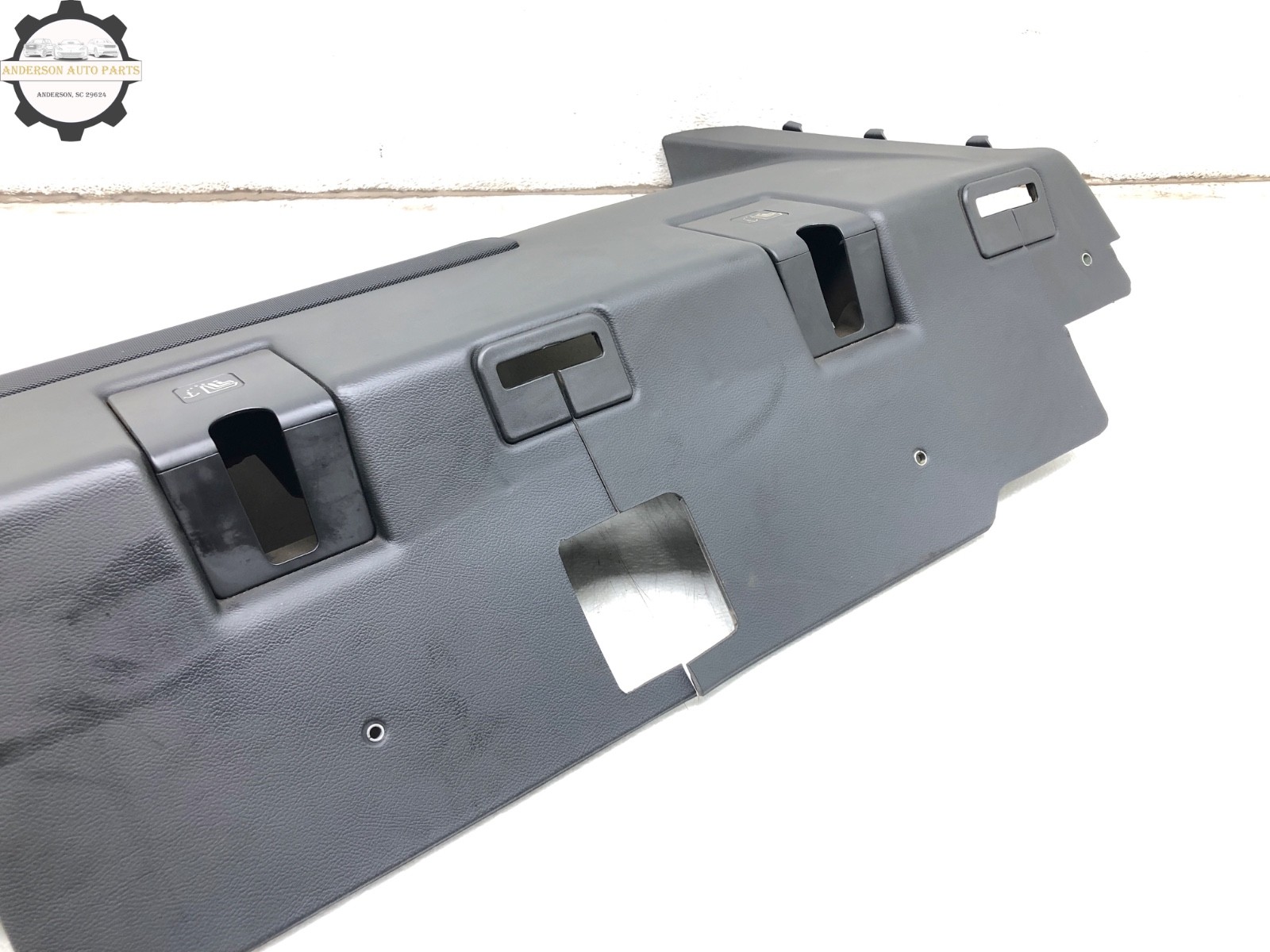 2014-2019 MASERATI GHIBLI REAR PARCEL SHELF TRIM UNDER WINDOW PANEL OEM
