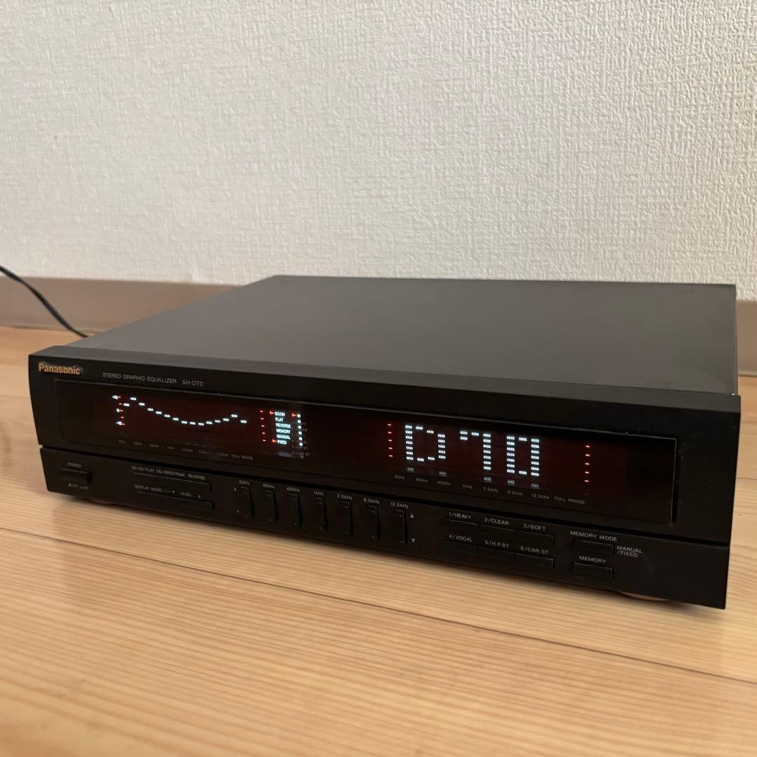 Panasonic Technics SH-D70 Graphic Equalizer Stereo Audio Component