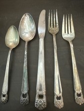 1847 Rogers Bros IS Eternally Yours Silverplate Flatware 5-Piece Place Setting