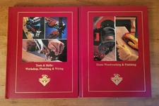 Lot of 2 Handyman Club Of America Workshop Plumbing Wiring Woodworking Finishin