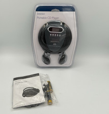 Insignia Portable CD Player NS-P4112 Anti-Shock With Headphones VERY NICE