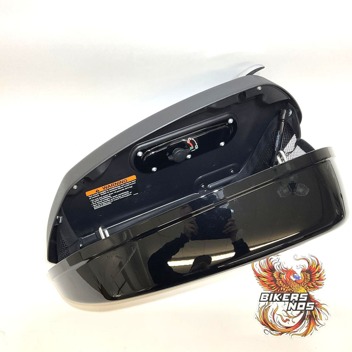 Harley-Davidson 2018-2024 Low Rider ST/S Vivid Black Saddlebag Kit