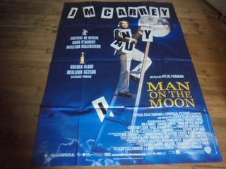 Vintage Grande affiche cinéma film Man on the Moon 1999