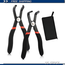 Push Pin Pliers Set 2 Pack 30 80 Degree Offset Jaws Removing Fasteners Clips Push Pin Pliers Set 2 Pack 30 80 Degree Offset Jaws Removing Fasteners Clips