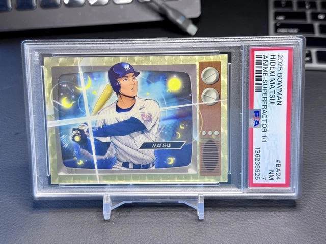 2025 Bowman HIDEKI MATSUI Anime True 1/1 SUPERFRACTOR Yankees