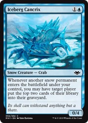 Iceberg Cancrix 054/254 Common Modern Horizons Magic: The Gathering