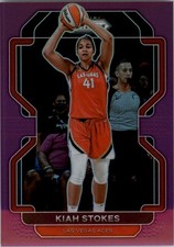 2022 Panini Prizm WNBA Prizms Purple #108 Kiah Stokes /99 - BSK
