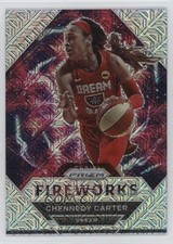 2021 Panini Prizm WNBA Fireworks Mojo Prizm 10/25 Chennedy Carter #1 ib6