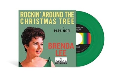 Brenda Lee Rockin' Around The Christmas Tree (Translucent Emerald Colored Vinyl)