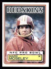 1983 Topps #194 Mark Moseley Washington Redskins