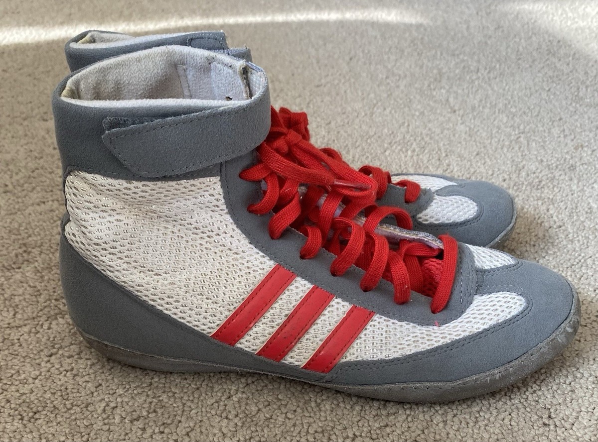 adidas gazelle silver green womens adidas Kids' HVC 2 Wrestling Shoes