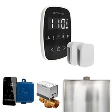 Mr Steam BFX Butler Flex Max Package Steam Shower Control Package - White
