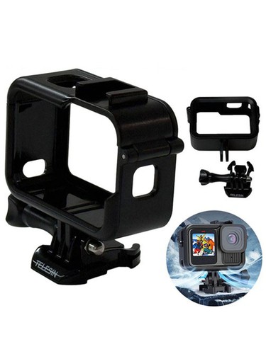 Custodia supporto basso profilo custodia telaio per GoPro Hero 4 5 sessioni ☋ - Foto 9 di 11