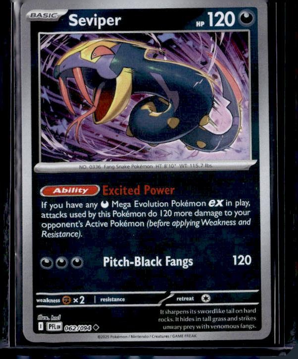 ME02: Phantasmal Flames #062/094 Seviper