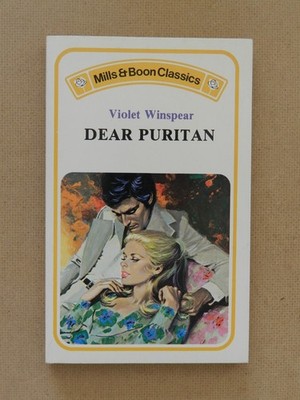 Violet Winspear Dear Puritan Mills Boon Buch englisch