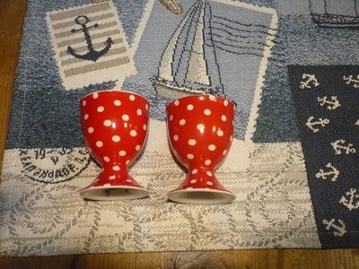 GREENGATE      2 x Eierbecher Spot red