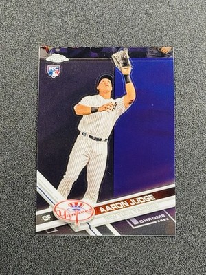 2017 Topps Chrome AARON JUDGE Rookie Card RC #169 New York Yankees
