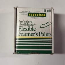 Fletcher Framer's Points 08-955 for FlexiMaster Tool 07-700 Open Box Free ship