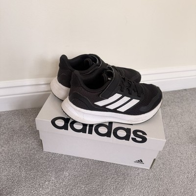 Adidas Kinder Sneaker Laufschuhe schwarz UK 10,5K / EU 28,5